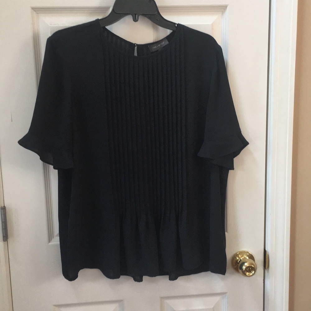Navy blue blouse